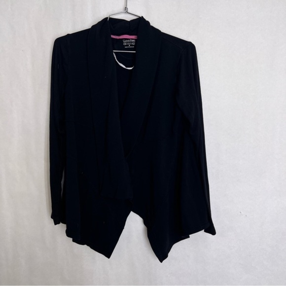 5/$25 Calvin Klein small black cardigan top 54 - Picture 1 of 3